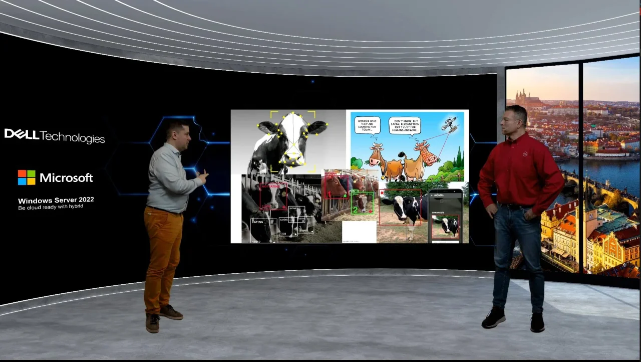 Green screen set